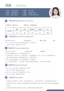 精選簡歷10