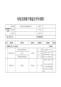 母線及絕緣子精益化評價細則