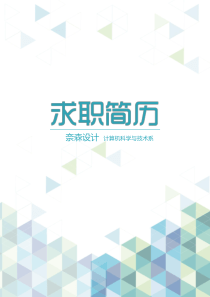 求職簡(jiǎn)歷簡(jiǎn)潔經(jīng)典四頁(yè)15