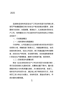2025年安全生產(chǎn)三年治本攻堅(jiān)行動(dòng)階段性總結(jié)報(bào)告.text
